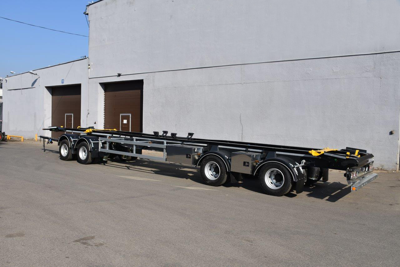 4-axlig Lastväxlarvagn