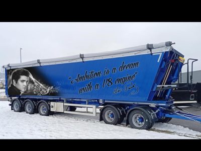 5-axlig Aluminiumvagn